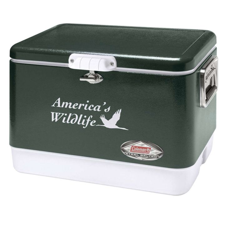 Coleman 54-Quart Classic Steel Belted Cooler - Green