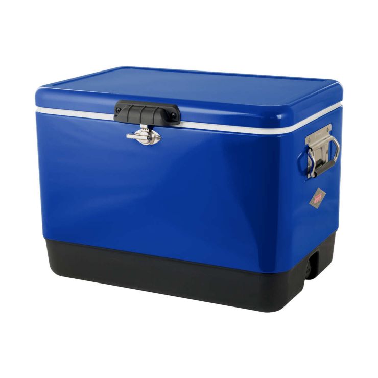 Coleman 54-Quart Classic Steel Belted Cooler - Blue