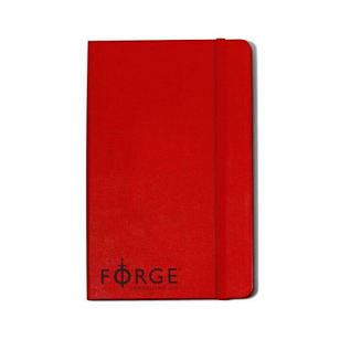 Moleskine Hard Cover Ruled Large Notebook - Red, Scarlet