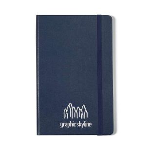 Moleskine® Hard Cover Ruled Large Notebook - Blue, Navy