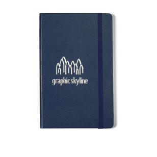 Moleskine Hard Cover Ruled Large Notebook - Blue, Navy