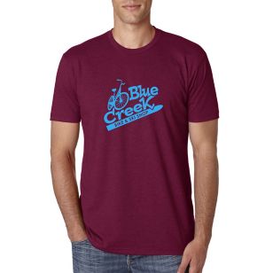 Next Level Apparel Unisex CVC Crewneck T-Shirt- TESTING - Cardinal