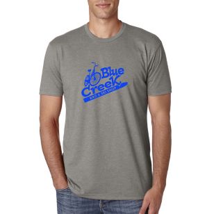 Next Level Apparel Unisex CVC Crewneck T-Shirt- TESTING - Gray, Stone