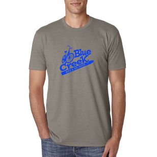Next Level Apparel Unisex CVC Crewneck T-Shirt- TESTING - Gray, Warm