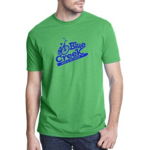 Next Level Apparel Unisex CVC Crewneck T-Shirt- TESTING - Green, Kelly