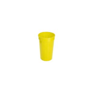 Fluted Stadium Cup - 22 oz. - Yellow (PMS-Yellow C)