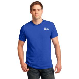 Gildan Ultra 100% Cotton Tee - Dark/Color - Blue, Royal