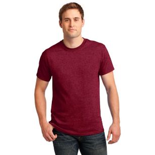 Gildan Ultra 100% Cotton Tee - Dark/Color - Red, Antique Cherry