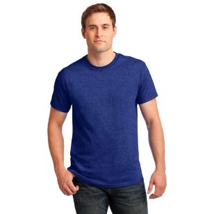 Gildan Ultra 100% Cotton Tee - Dark/Color - Blue, Antique Royal