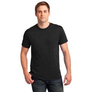 Gildan Ultra 100% Cotton Tee - Dark/Color - Black