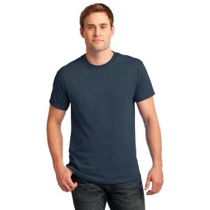 Gildan Ultra 100% Cotton Tee - Dark/Color - Blue, Dusk