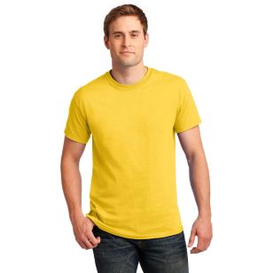 Gildan Ultra 100% Cotton Tee - Dark/Color - Yellow, Daisy