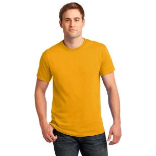 Gildan Ultra 100% Cotton Tee - Dark/Color - Gold