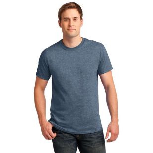 Gildan Ultra 100% Cotton Tee - Dark/Color - Blue, Indigo Heather