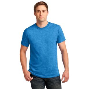 Gildan Ultra 100% Cotton Tee - Dark/Color - Sapphire, Heather