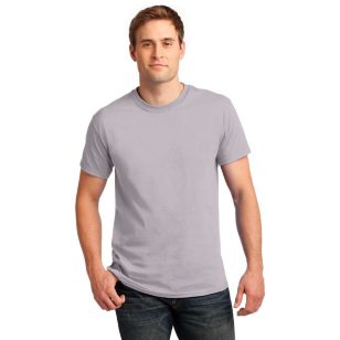 Gildan Ultra 100% Cotton Tee - Dark/Color - Gray, Ice