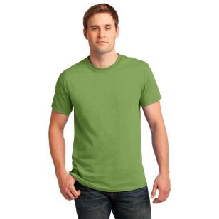 Gildan Ultra 100% Cotton Tee - Dark/Color - Green, Kiwi