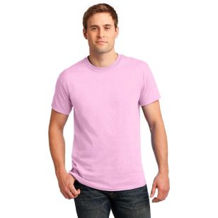 Gildan Ultra 100% Cotton Tee - Dark/Color - Pink, Light