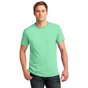 Gildan Ultra 100% Cotton Tee - Dark/Color - Green, Mint