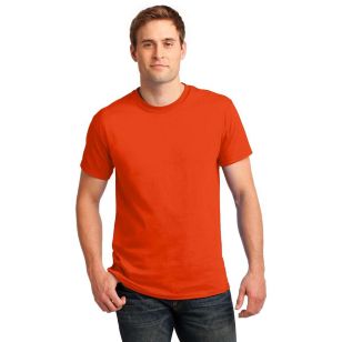 Gildan Ultra 100% Cotton Tee - Dark/Color - Orange