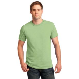 Gildan Ultra 100% Cotton Tee - Dark/Color - Pistachio