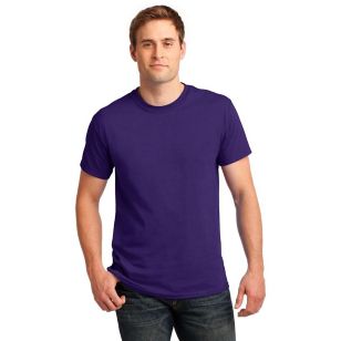 Gildan Ultra 100% Cotton Tee - Dark/Color - Purple