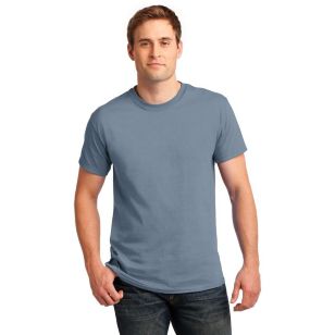 Gildan Ultra 100% Cotton Tee - Dark/Color - Blue, Stone