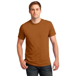 Gildan Ultra 100% Cotton Tee - Dark/Color - Orange, Texas