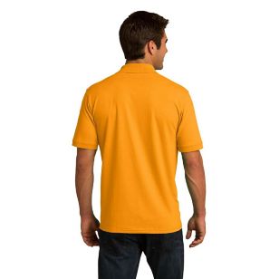 Port & Company 5.5 Oz. Jersey Knit Polo - Dark - Gold