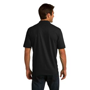 Port & Company 5.5 Oz. Jersey Knit Polo - Dark - Black