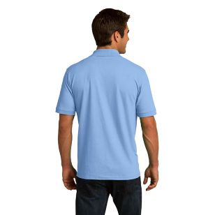 Port & Company 5.5 Oz. Jersey Knit Polo - Dark - Blue, Light