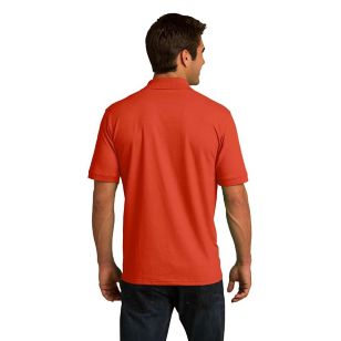 Port & Company 5.5 Oz. Jersey Knit Polo - Dark - Orange