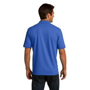 Port & Company 5.5 Oz. Jersey Knit Polo - Dark - Blue, Royal