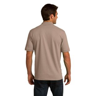 Port & Company 5.5 Oz. Jersey Knit Polo - Dark - Sand