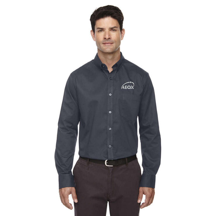 Core 365 Men's Operate Long-Sleeve Twill Shirt