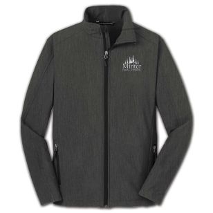 Port Authority Core Soft Shell Jacket - Dark/Color - Smoke, Deep