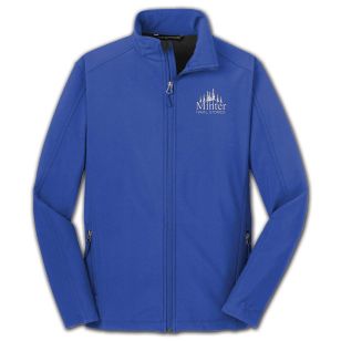 Port Authority Core Soft Shell Jacket - Dark/Color - Blue, True Royal