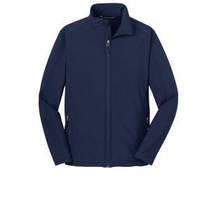 Port Authority Core Soft Shell Jacket - Dark/Color - Blue, Dress Navy