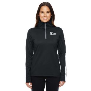 Under Armour Ladies' Qualifier 1/4 Zip - Black