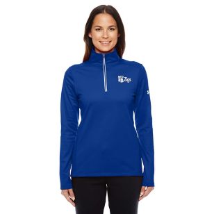 Under Armour Ladies' Qualifier 1/4 Zip - Blue, Royal