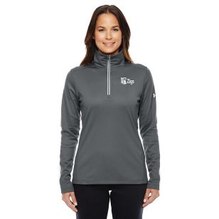 Under Armour Ladies' Qualifier 1/4 Zip - Graphite