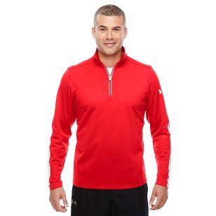 Under Armour Men's Qualifier 1/4 Zip - Red