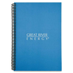 Spiral Eco Notebook - Blue (PMS-2925)