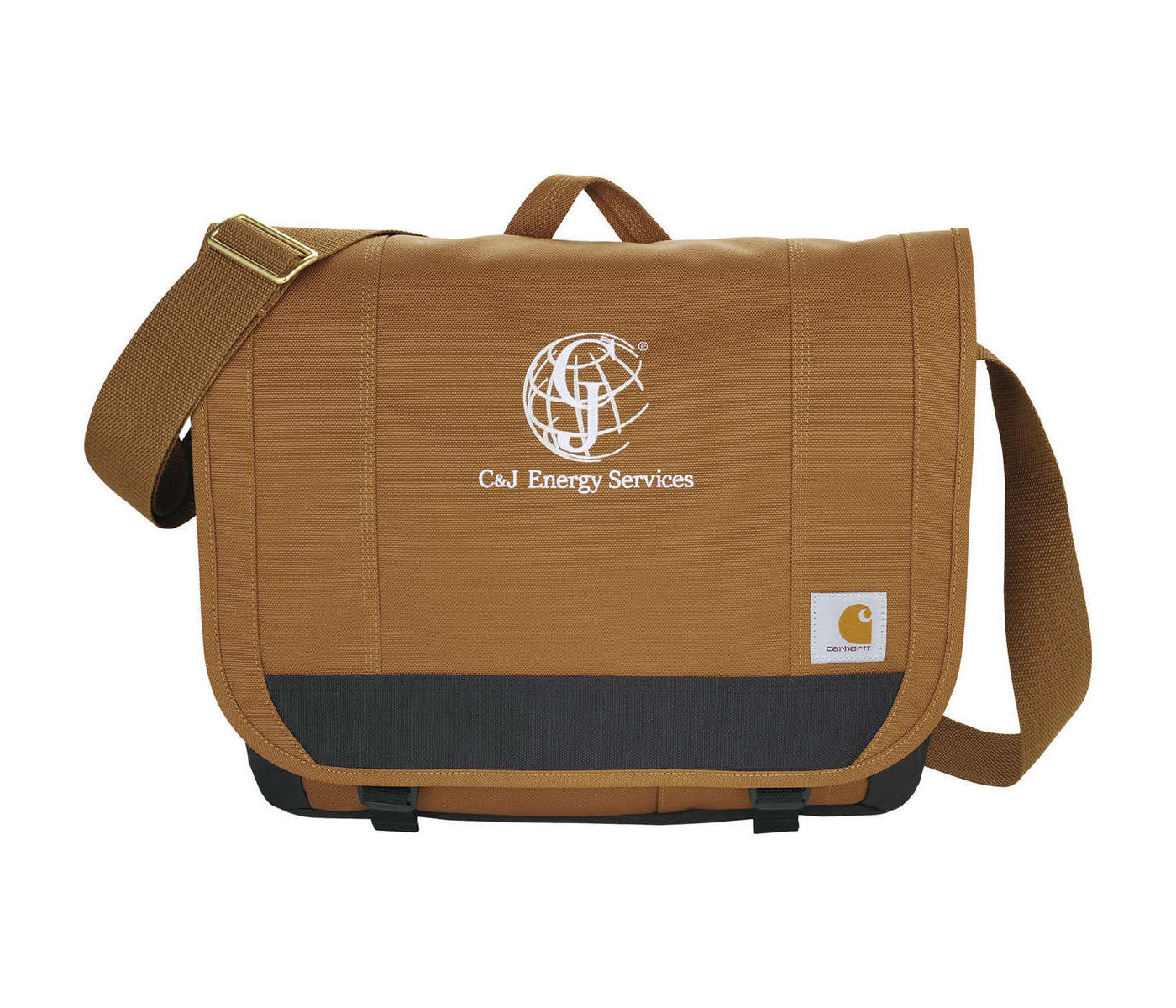 Carhartt® Signature 17" Computer Messenger Bag - Brown