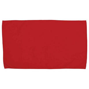 6.5 lb./doz. Small Colored Beach Towel - Red