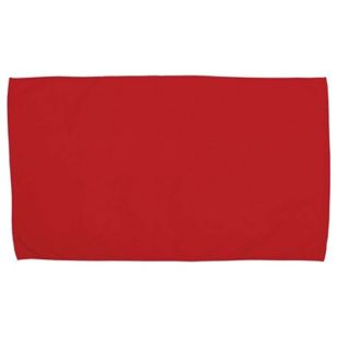 6.5 lb./doz. Small Colored Beach Towel - Red