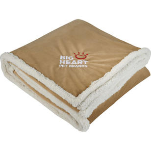 Field & Co.® Cambridge Oversized Sherpa Blanket - Tan