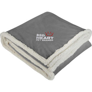 Field & Co.® Cambridge Oversized Sherpa Blanket - Gray