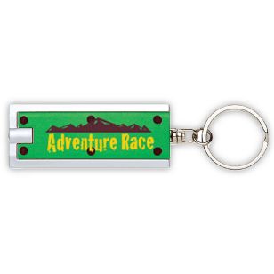 LED Flashlight Keychain - 