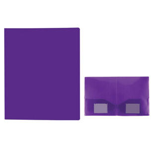 2-Pocket Folder - Purple